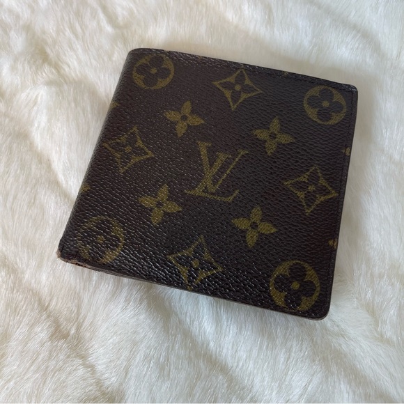 LOUIS VUITTON Porteuille Marco compact wallet vintage men’s bifold - Picture 3 of 16